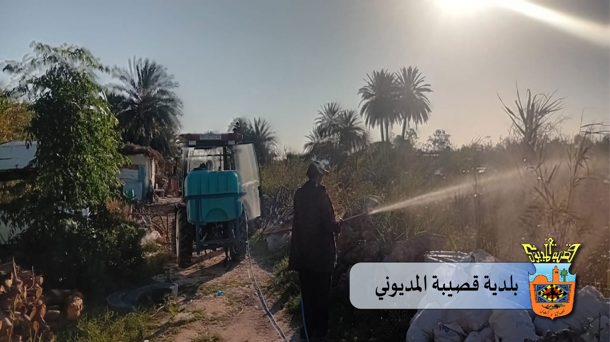 تدخلات بلدية قصيبة المديوني تتعلق بمقاومة الحشرات